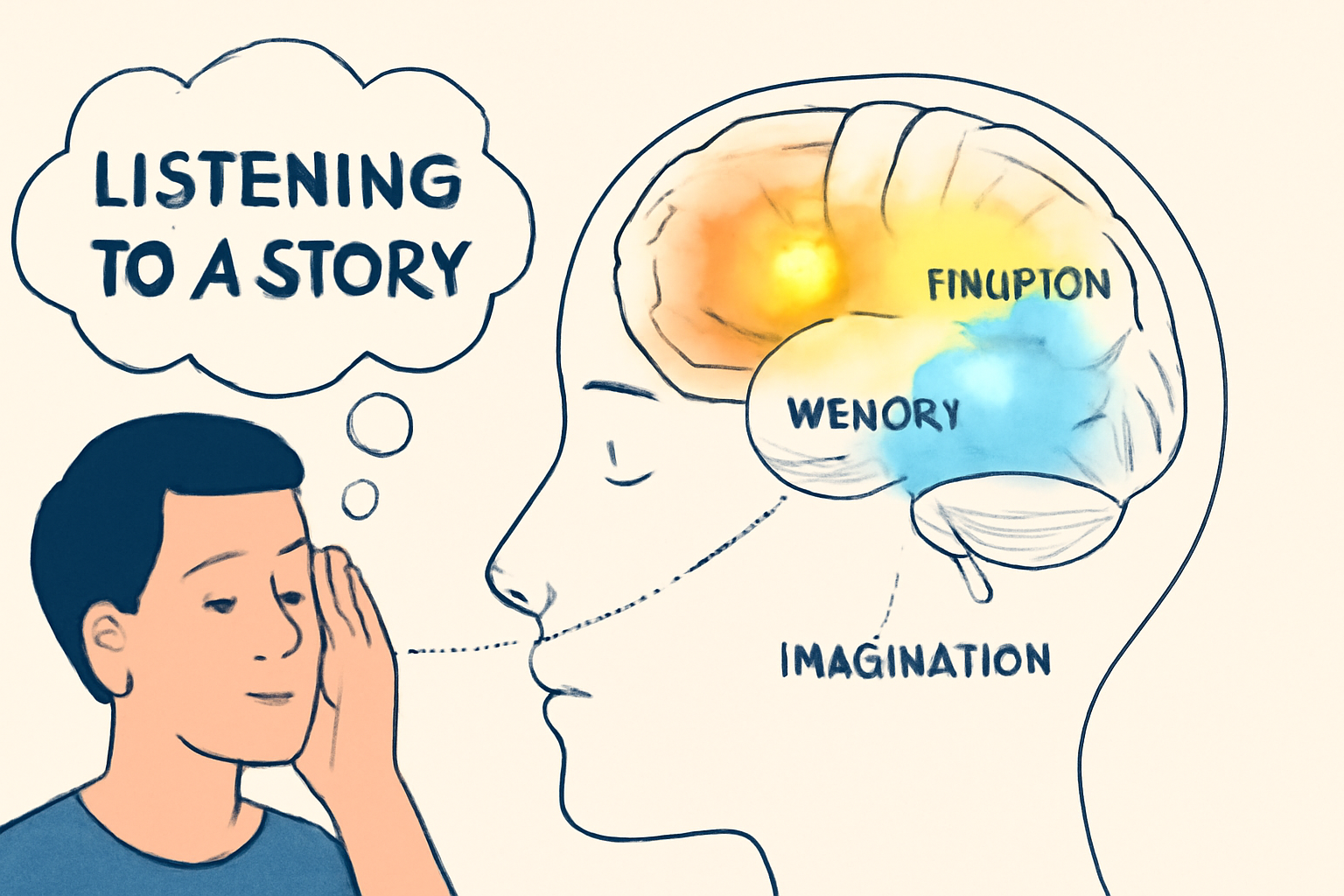 storytelling effect on brain
