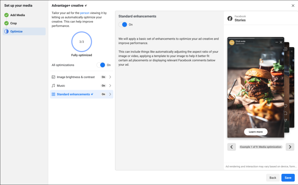 instagram Stories ads displayed between organic stories