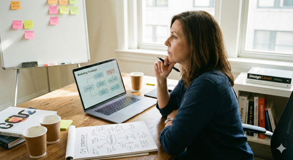 Brand owner making marketing Strategy