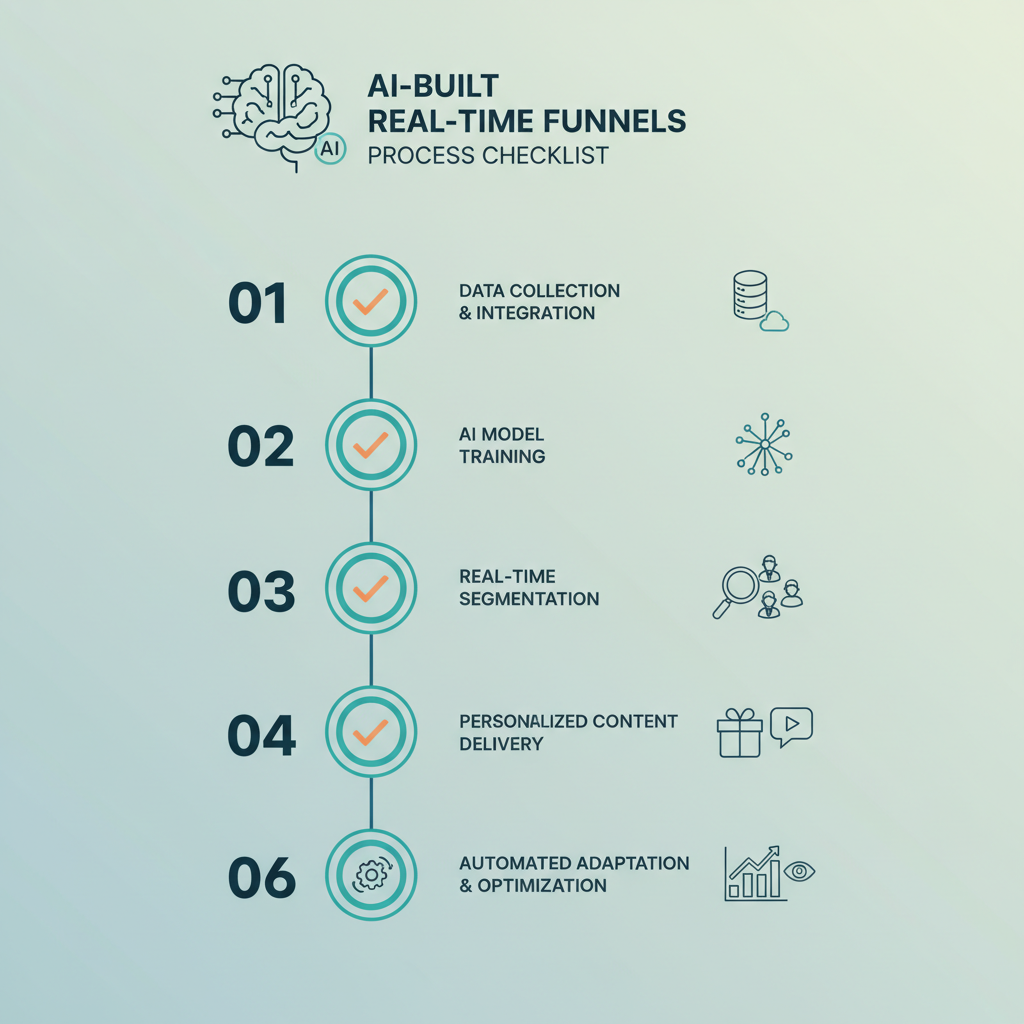 AI-built real-time funnels for enhanced customer experience and conversion optimization