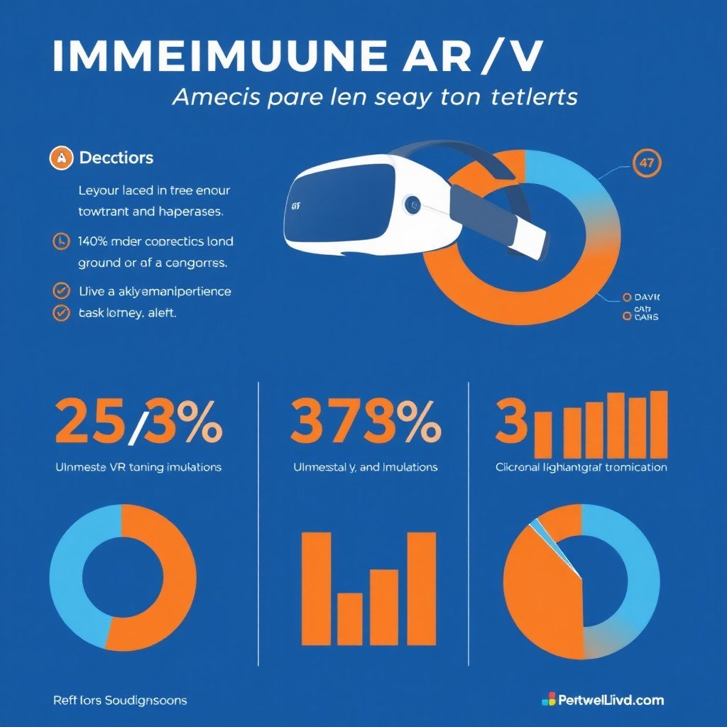 immersive AR/VR experiences for marketing and brand engagement, featuring statistics and trends