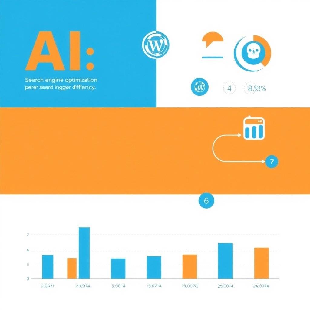 AI search engine optimization data visualization infographic