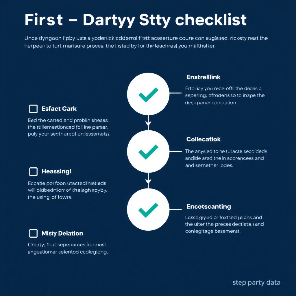 first-party data strategies for 2026 marketing success infographic