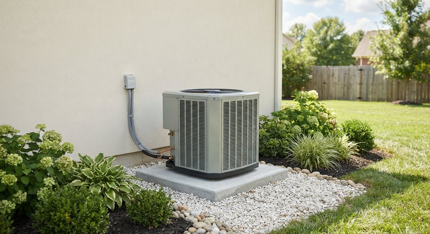After: AC replacement — Round Rock, TX