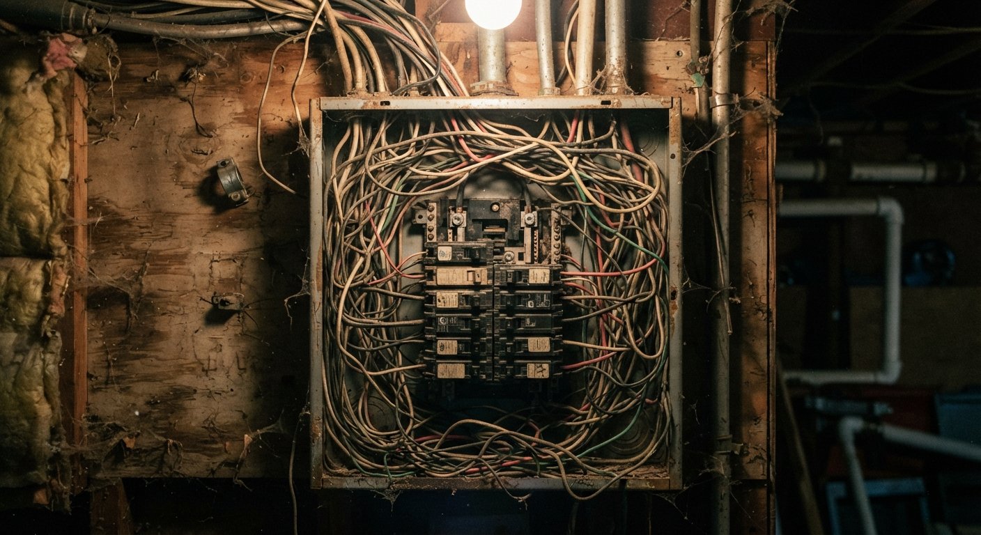 Before: Panel upgrade — Cedar Park, TX