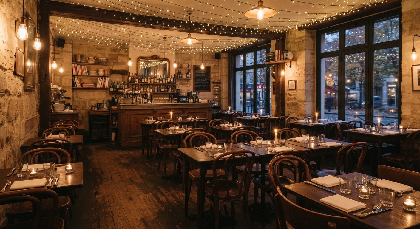 Our dining room, downtown Charleston